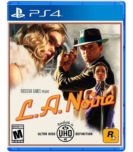 L.a. Noire Ps4 Playstation 4 Físico