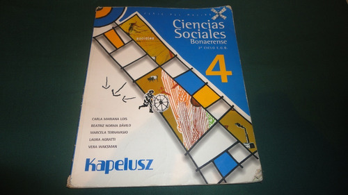 Ciencias Sociales 4, Ed. Kapelusz- 2do Ciclo Egb 2001