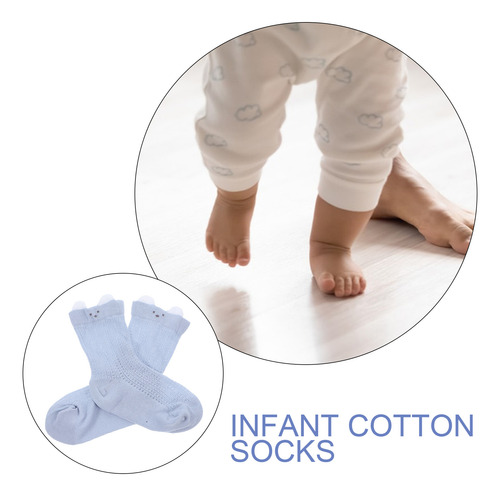 1 Par De Calcetines De Malla Para Bebés, Calcetines Ligeros