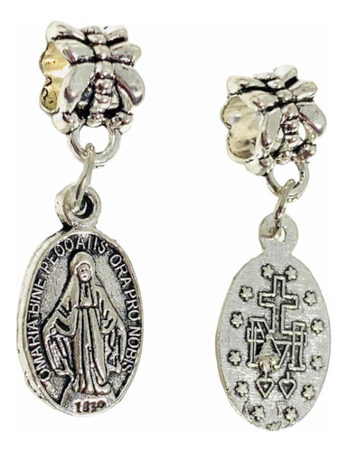 Colgante Medalla Charm Virgen De Los Rayos Milagrosa Protecc