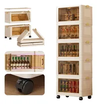 Comprar Closet Mueble Armarios Organizador Ropa Plegable Ruedas 48cm