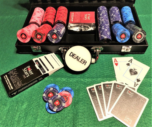 Imagen 10 de 10 de Set De 500 Fichas De Poker Montecarlo