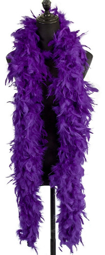 (lp) Decoración De Ropa De Boa Con Plumas De Pavo Para Fiest