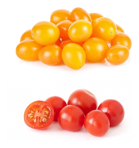 Semillas Combo De Tomates Cherry - Amarillo & Rojo