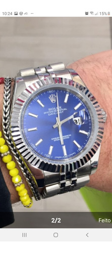 Relogio Rolex Mecanico Automático Datejust
