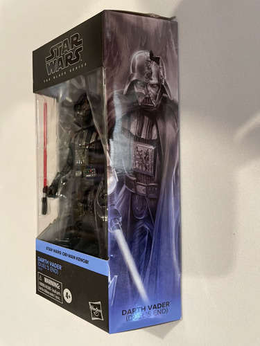Battle Damaged Darth Vader Duels End Star Wars Black Series (Usado)