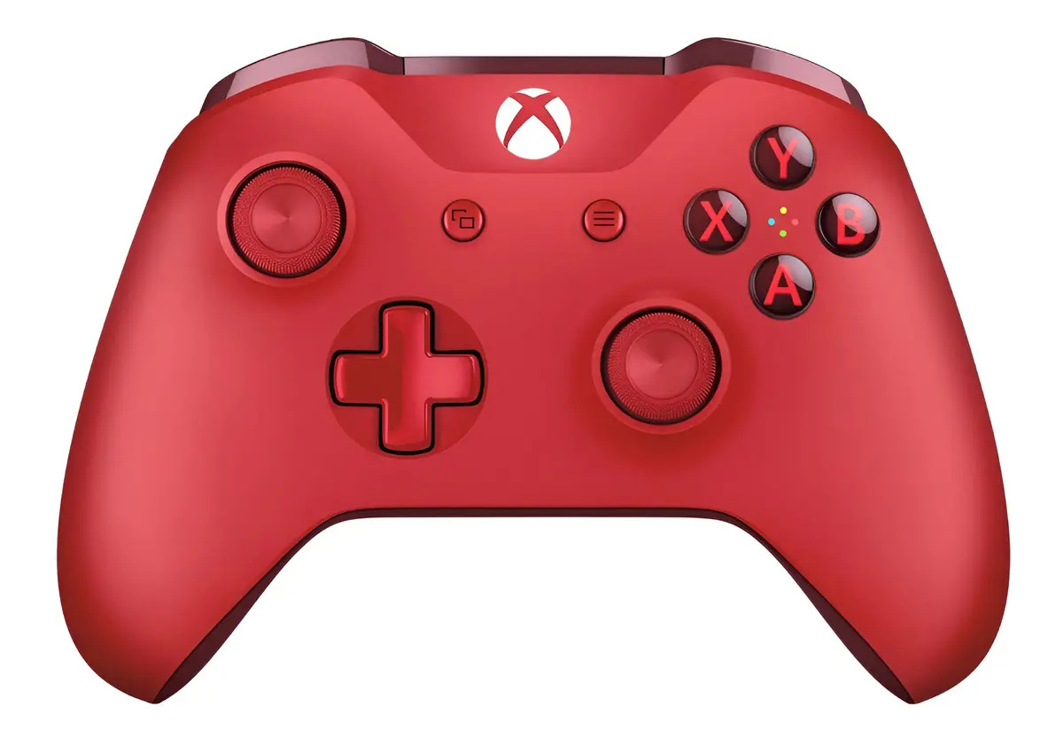 Controle Joystick Sem Fio Microsoft Xbox One Xbox Wireless Controller Cor Vermelho Pulse Red