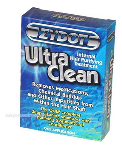 Shampoo Antidoping  Zydot Ultra Clean, Pasar Prueba De Pelo