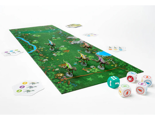 Juego De Mesa Tactico Raptor Race Flexiq Adaptabilidad Dinos