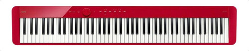Piano digital Casio Px S1100 Privia Rojo Rojo