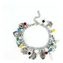 Comprar Pulsera De Objetos The Legend Of Zelda Trifuerza Ocarina Etc Diámetro 13 Cm