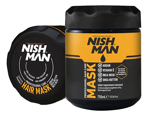 Hair Mask Nishamn 750ml - mL a $80