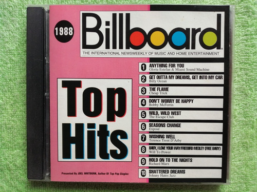 Eam Cd Billboard 1988 Billy Ocean Jonnny Hates Jazz Cheap T.