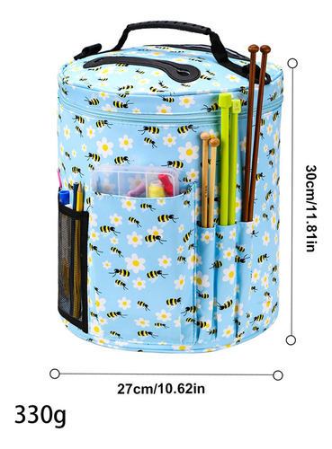 Bolsa De Almacenamiento De Hilo, Bolsa De Tejer, Tela