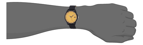 Reloj Pulsera Cat Lj.160.21.721 Del Dial Amarillo