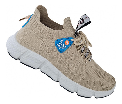 Zapatillas Deportivas Ligeras King Comodas Beige 1083