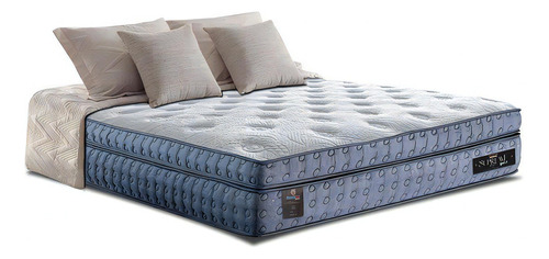 Colchão Casal Molas Ensacadas Euro Pillow 138x188x40 Cama inBox Supreme Confort Gel Living