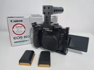 Canon Eos 80d + Cage