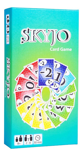 Juego De Mesa Skyjo Digital De Cartas En Inglés Multijugador