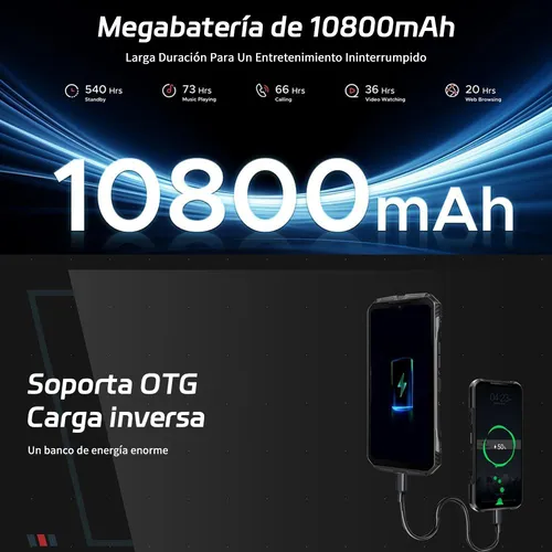 Teléfono Inteligente Robusto Doogee S Cyber 4g De 20 Gb (8+1