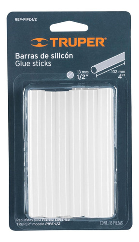 Barra De Silicona Delgada Para Aplicador De Silicona