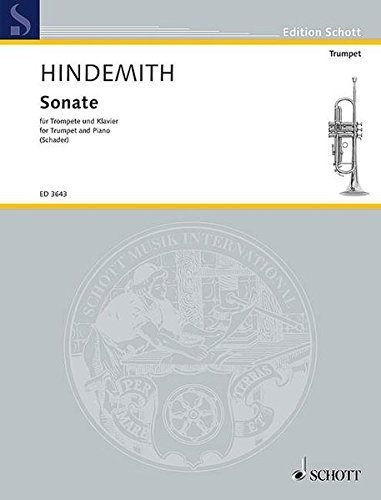 Sonata 1939 Edicion De Trompeta Y Piano Schott