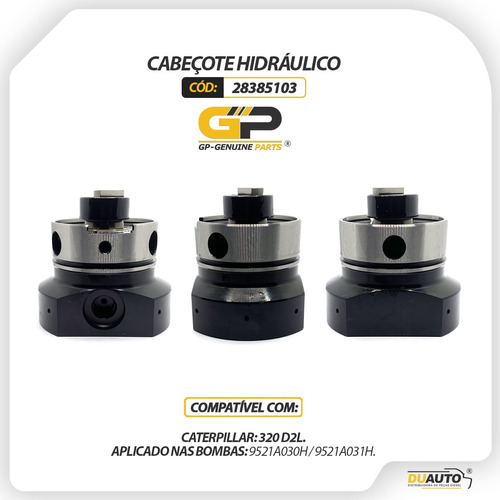 Cabeçote Hidráulico Escavadeira 320 D2l 9521a030h - 28385103