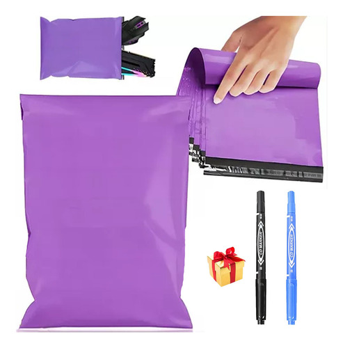 100bolsas Sobres Paqueteria Ecommerce Envíos 28x42cm+regalos