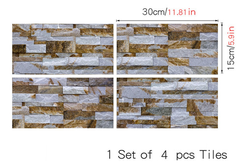Pegatinas De Pared De Simulación Autoadhesivas Para Decoraci