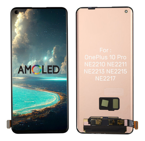 . Pantalla Táctil Lcd Amoled Para Oneplus 10 Pro Ne2210 .