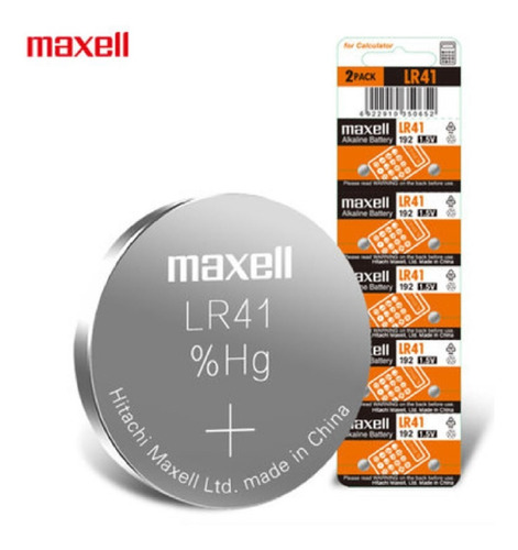 Maxell Lr41 Tipo Boton / Crisol Tecno