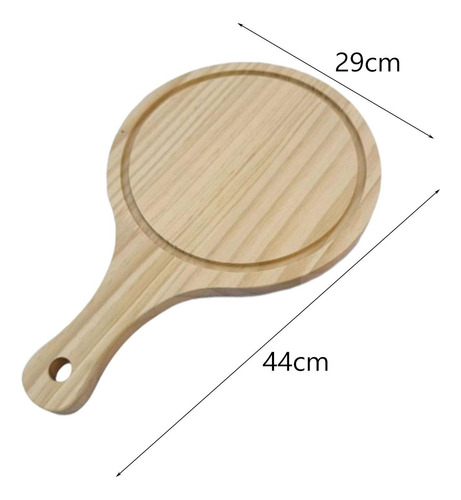 Tabla Para Cortar Pizza, Tabla Para Servir Queso, 9 Pulgadas