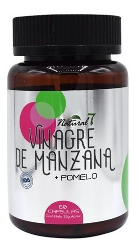 Vinagre De Manzana X 60 Cápsulas (detox)