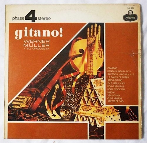 Vinilo Werner Müller Y Su Orquesta - Gitano! - Procom