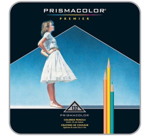 Caixa De Lápis De Cor Prismacolor Premier 132 Cores