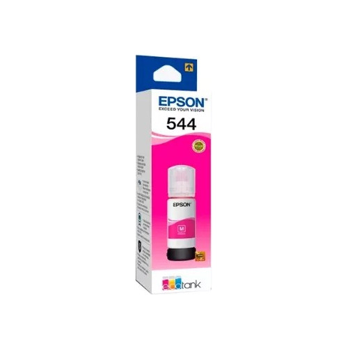 Botella De Tinta Epson T544, Color Magenta, Contenido 65ml