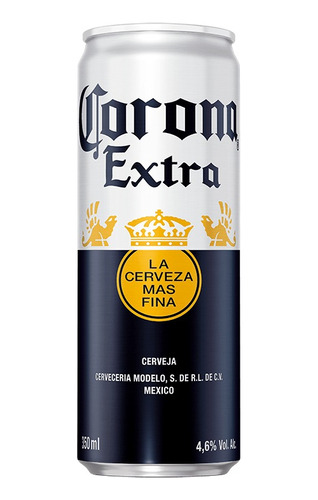 Cerveja Corona Extra Lata 350ml 