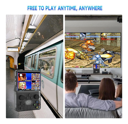 Consola De Juegos De Mano Retro Emulador Juegos Portátil R35