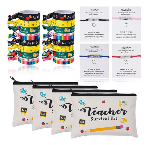 48 De De Agradecimiento Al Profesor, 8 Bolsas
