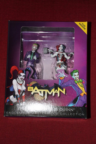 Figura Eaglemoss Dc Masterpiece - Harley Quinn & Joker