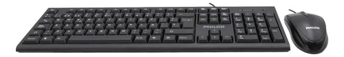 Kit Combo Teclado Y Mouse Alámbrico Philco K4500