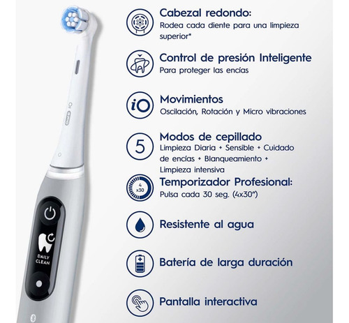 Oral-b Io Series 6 Cepillo De Dientes Eléctrico Inteligente