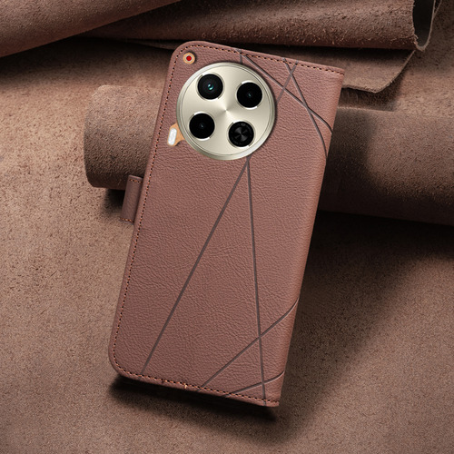 Funda Para Tecno Camon Series Flip Leather Wallet Case