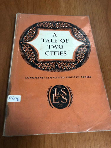 Libro A Tale Of Two Cities - Longman - Muy Buen Estado
