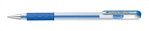 Caneta Hibrid Gel Grip Pastel K118 0.8mm Azul - Pentel