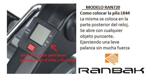 Imagen 4 de 9 de Pedalera Rehabilitacion Ranbak 720 Kinesio. Envio Y Cuotas