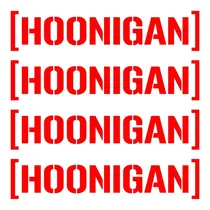 Comprar Calcos Ken Block Hoonigan - 4 Calcomanias - Graficastuning 