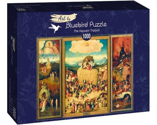 Bluebird Puzzle 1000 Pzs - Bosch - The Haywain Triptych