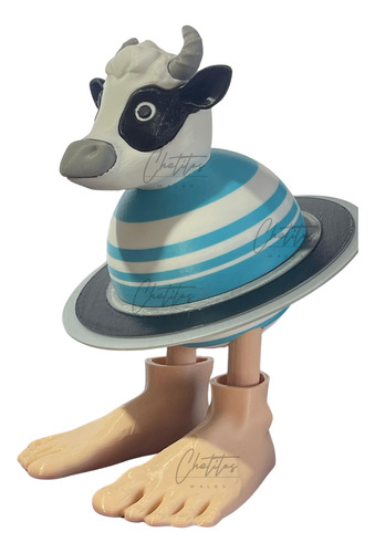 La Vacca Saturno Saturnita Muñeca Impresion 3d