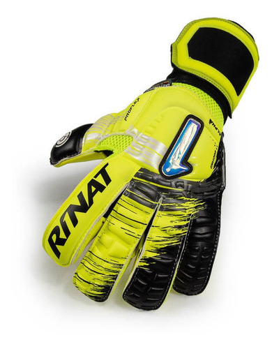 Imagen 2 de 6 de Guante De Portero Rinat Egotiko Elemental Alpha Amarillo